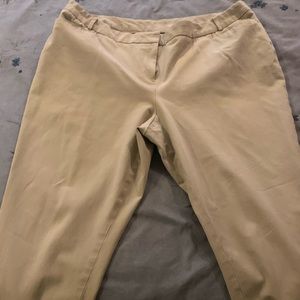 Tan Lane Bryant Capris